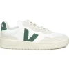 Fashion VEJA V-90 O.T. Leather - Extra White x Cyprus