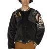 Best Kapital Velveteen SHAM BOMBER JKT (RAINSKULL & SNAKE) - Black