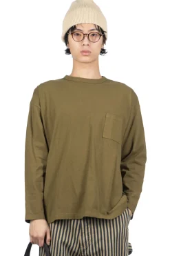 Clearance Tigre Brocante Venice Beach Long Sleeve T-Shirt - Khaki