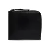 Discount Comme Des Garcons Wallets Very Black Half Zip Wallet