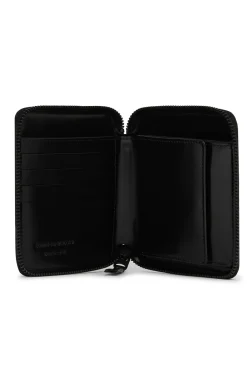 Clearance Comme Des Garcons Wallets Very Black Zip Wallet
