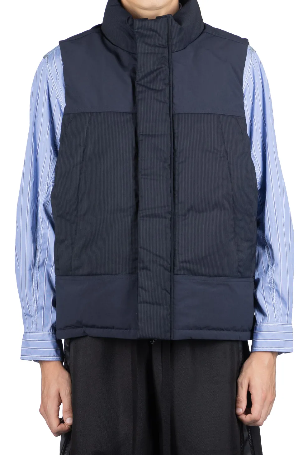 Fashion Comme Des Garcons Homme Vest - Navy