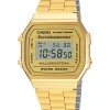 New G-Shock By Casio Vintage Digital Mens Watch - Gold