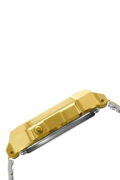 New G-Shock By Casio Vintage Digital Mens Watch - Gold