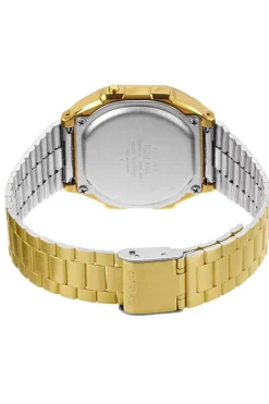 New G-Shock By Casio Vintage Digital Mens Watch - Gold