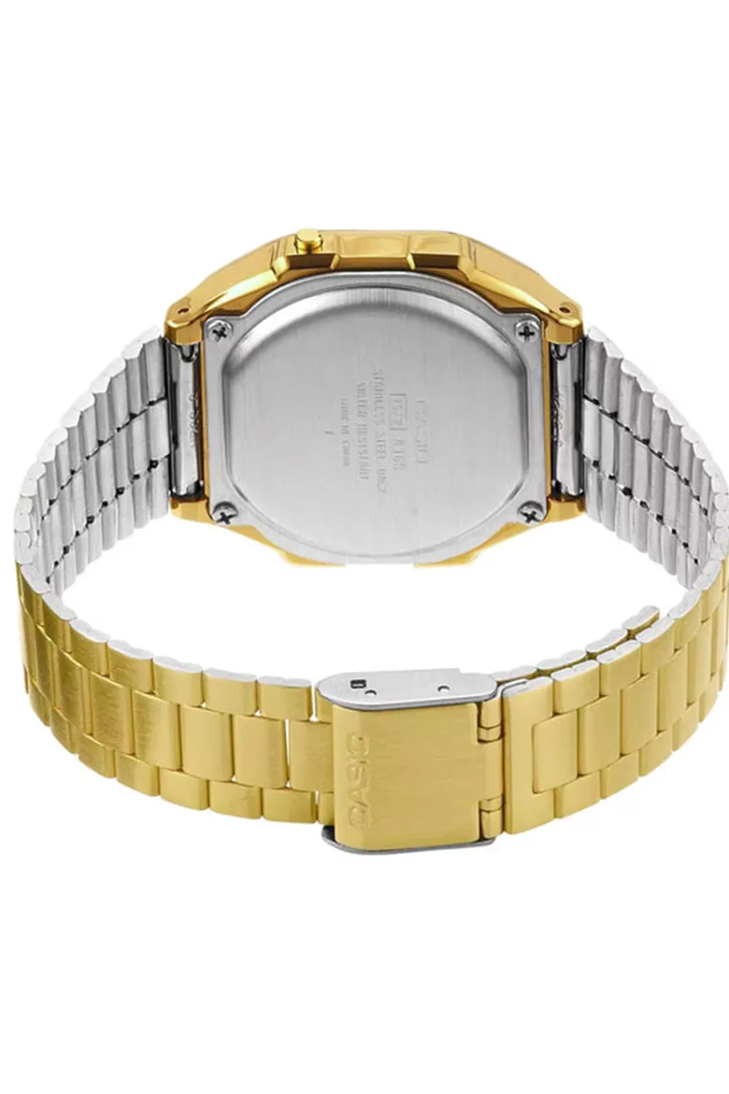New G-Shock By Casio Vintage Digital Mens Watch - Gold