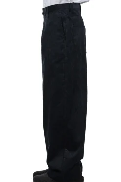 Clearance Kapital 8W Corduroy ZIPPER PORT Baggy Pants - Black