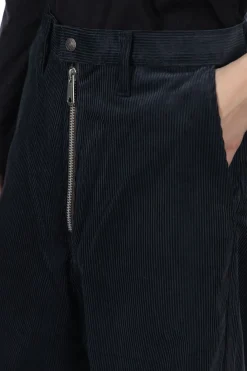 Sale Kapital 8W Corduroy ZIPPER PORT Baggy Pants - Black