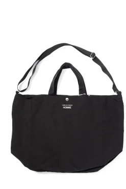 Sale Comme Des Garcons Homme 2-Way Logo Tote Bag - Black