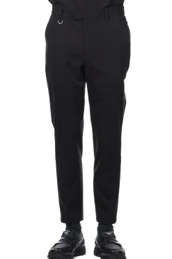 Outlet SOPHNET 4Way Stretch Shirring Slim Fit Slacks - Black