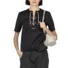 Best AURALEE Wetsuit Jersey Lace Up Tee - Dark Navy