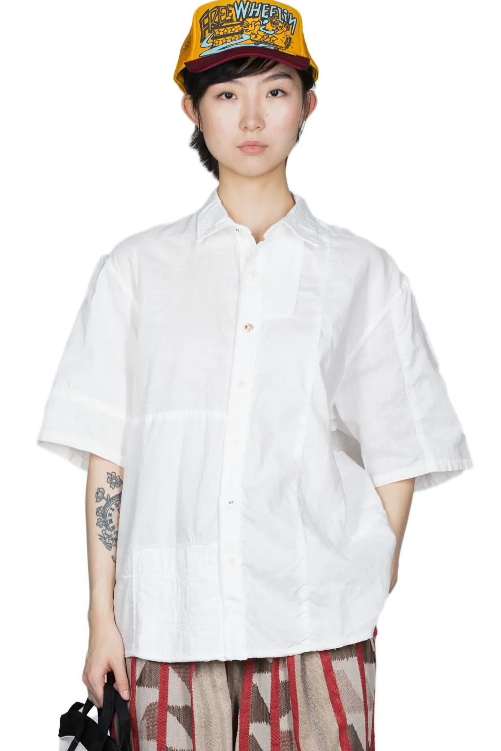 Fashion Kapital White Patch KATMANDU Shirt 2022