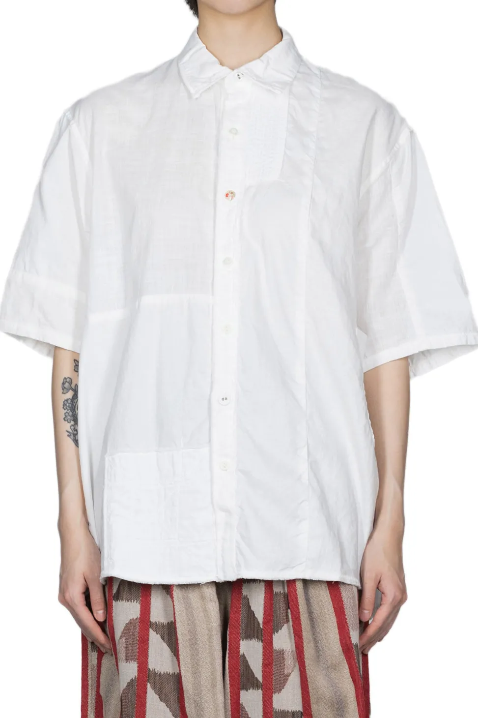 Fashion Kapital White Patch KATMANDU Shirt 2022
