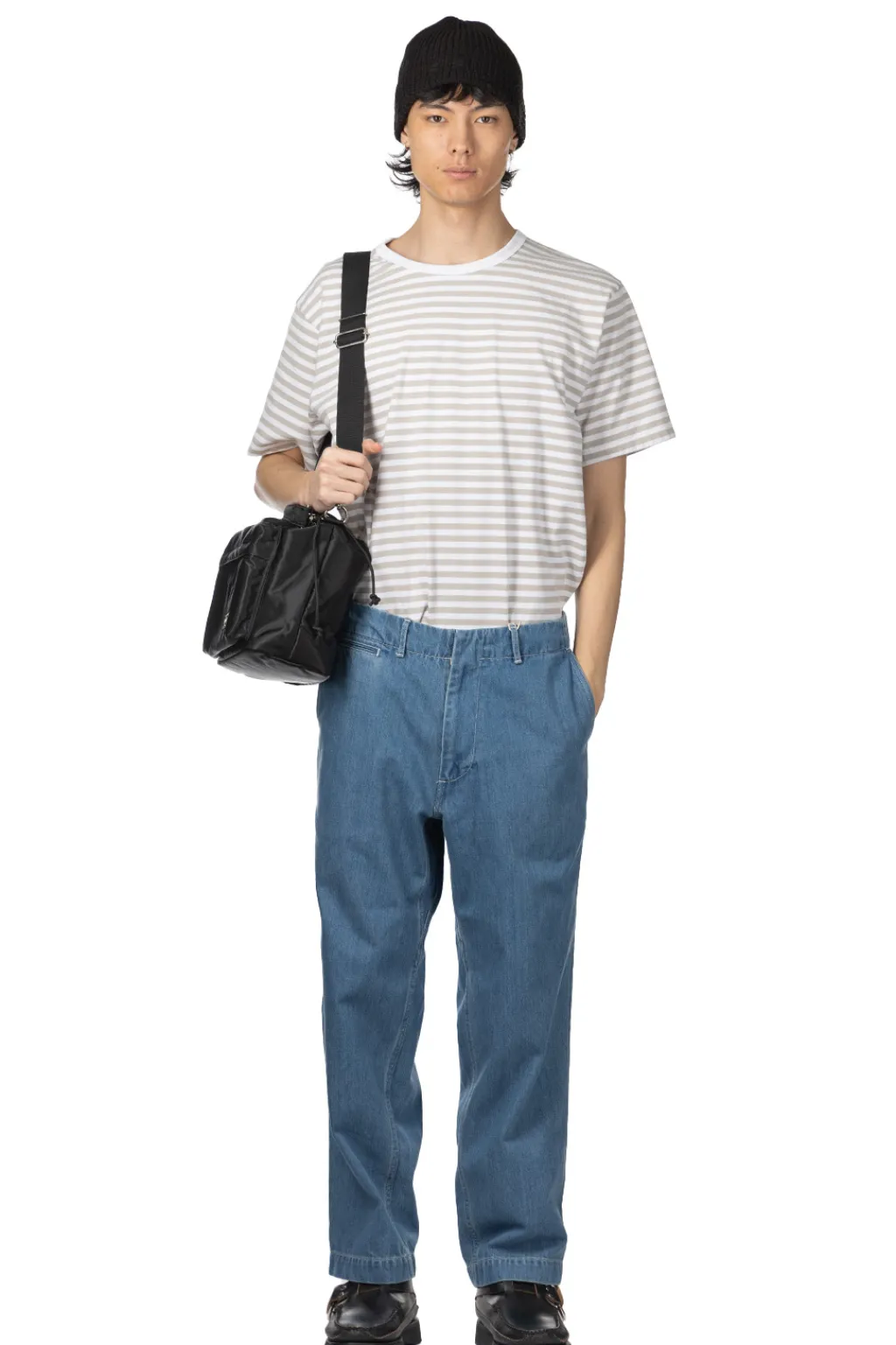 New Nanamica Wide Denim Pants - Light Indigo