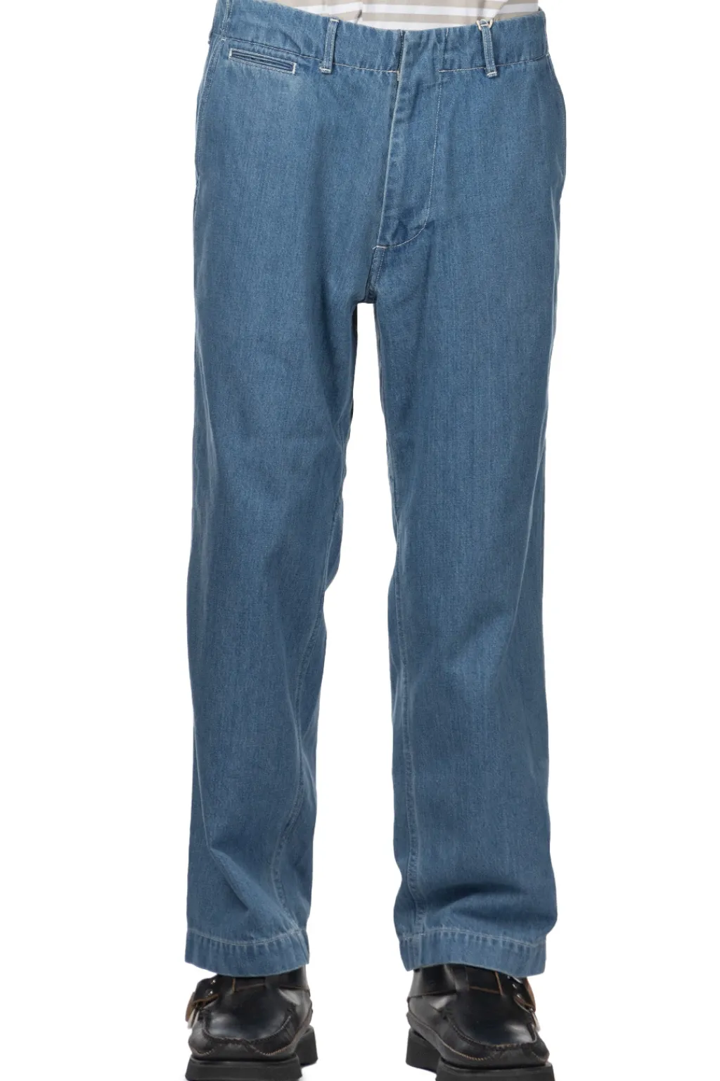 New Nanamica Wide Denim Pants - Light Indigo