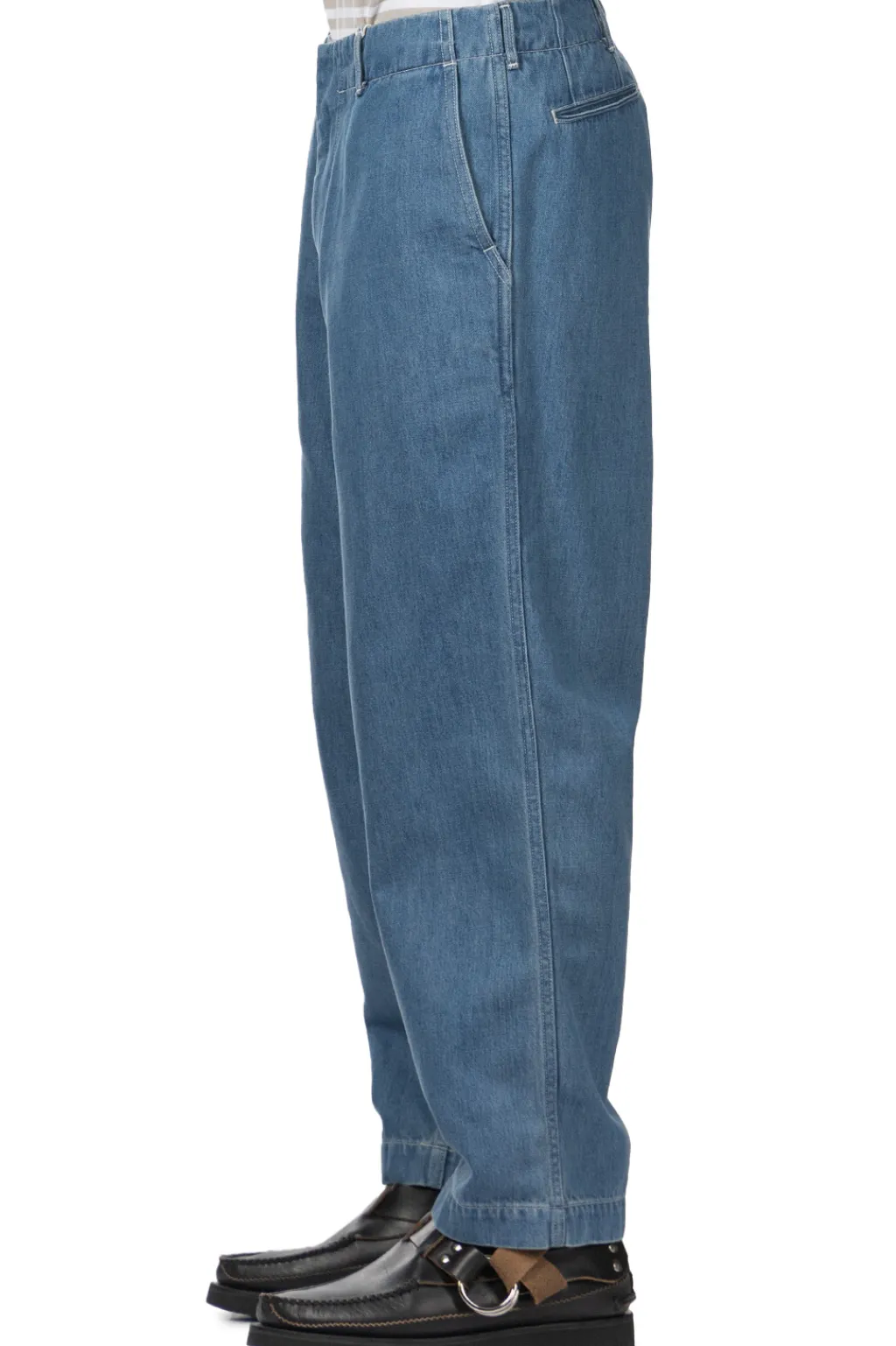 New Nanamica Wide Denim Pants - Light Indigo