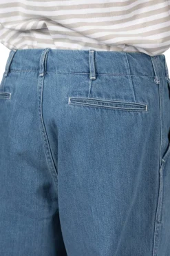 New Nanamica Wide Denim Pants - Light Indigo