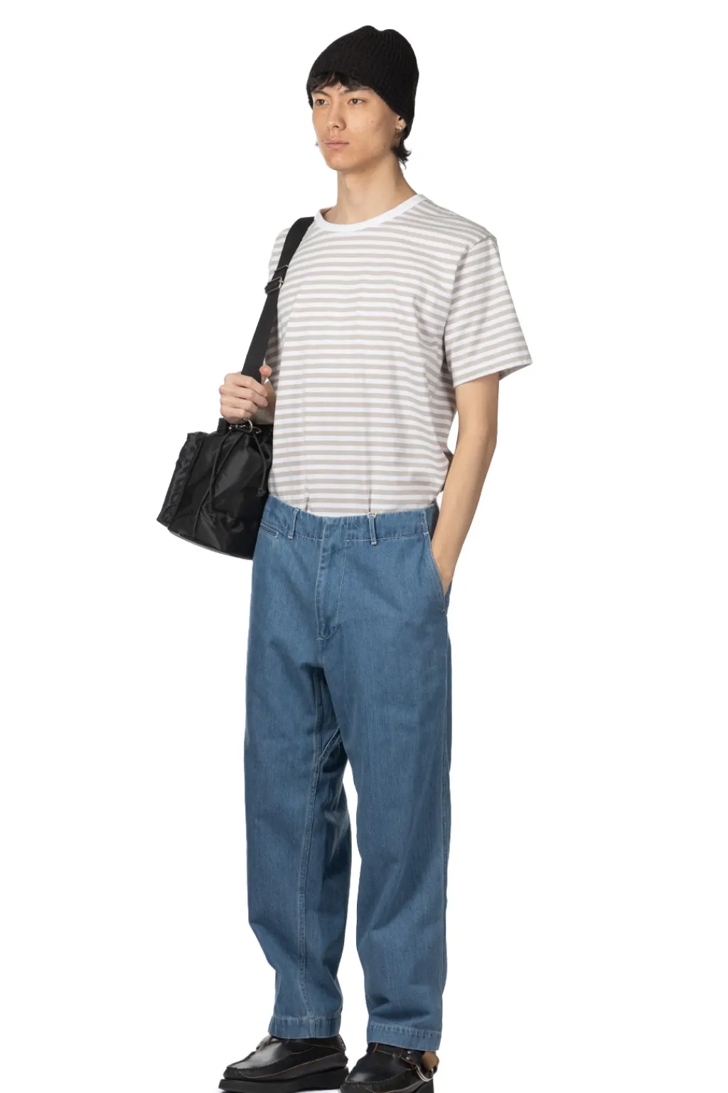 New Nanamica Wide Denim Pants - Light Indigo