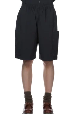 New N. Hoolywood Wide Half Pants - Black