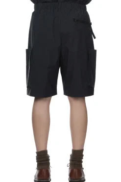 New N. Hoolywood Wide Half Pants - Black