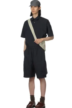 New N. Hoolywood Wide Half Pants - Black