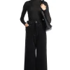 Clearance UNUSED Wide Leg Pants - Black