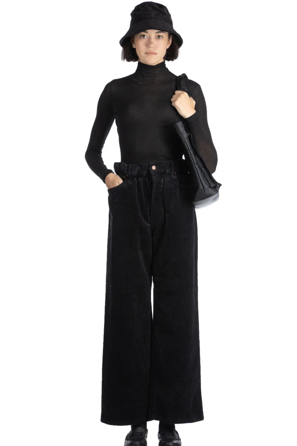 Clearance UNUSED Wide Leg Pants - Black