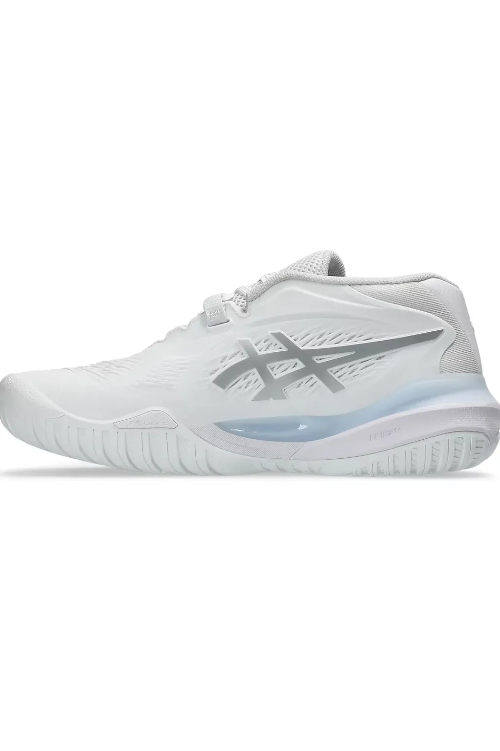 Discount Asics Women Gel-Resolution X - White and Pure Silver