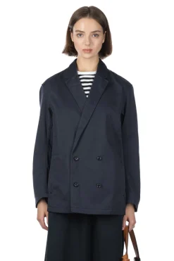 Outlet Nanamica Women's Chino Jacket - Navy