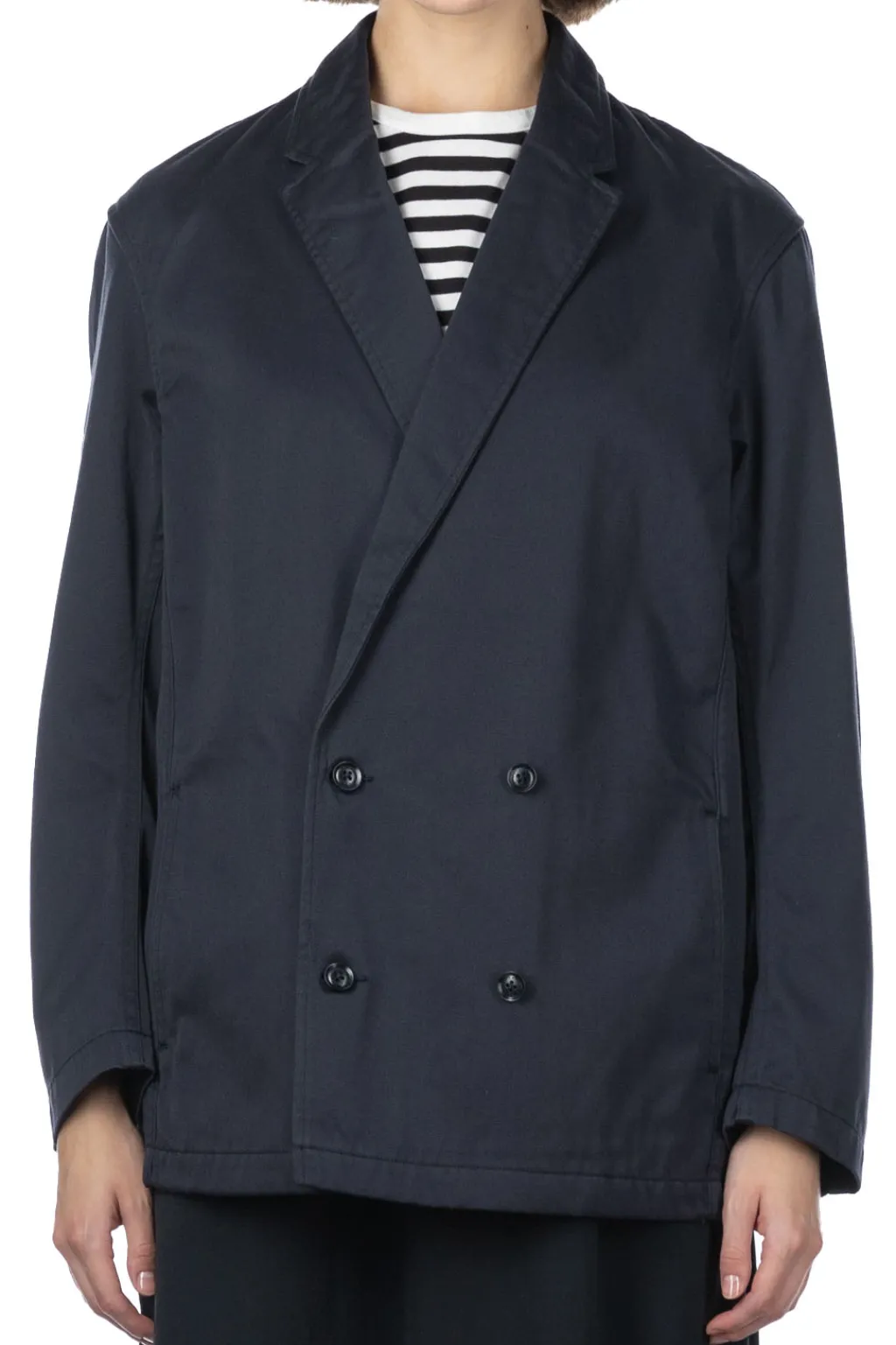 Outlet Nanamica Women's Chino Jacket - Navy