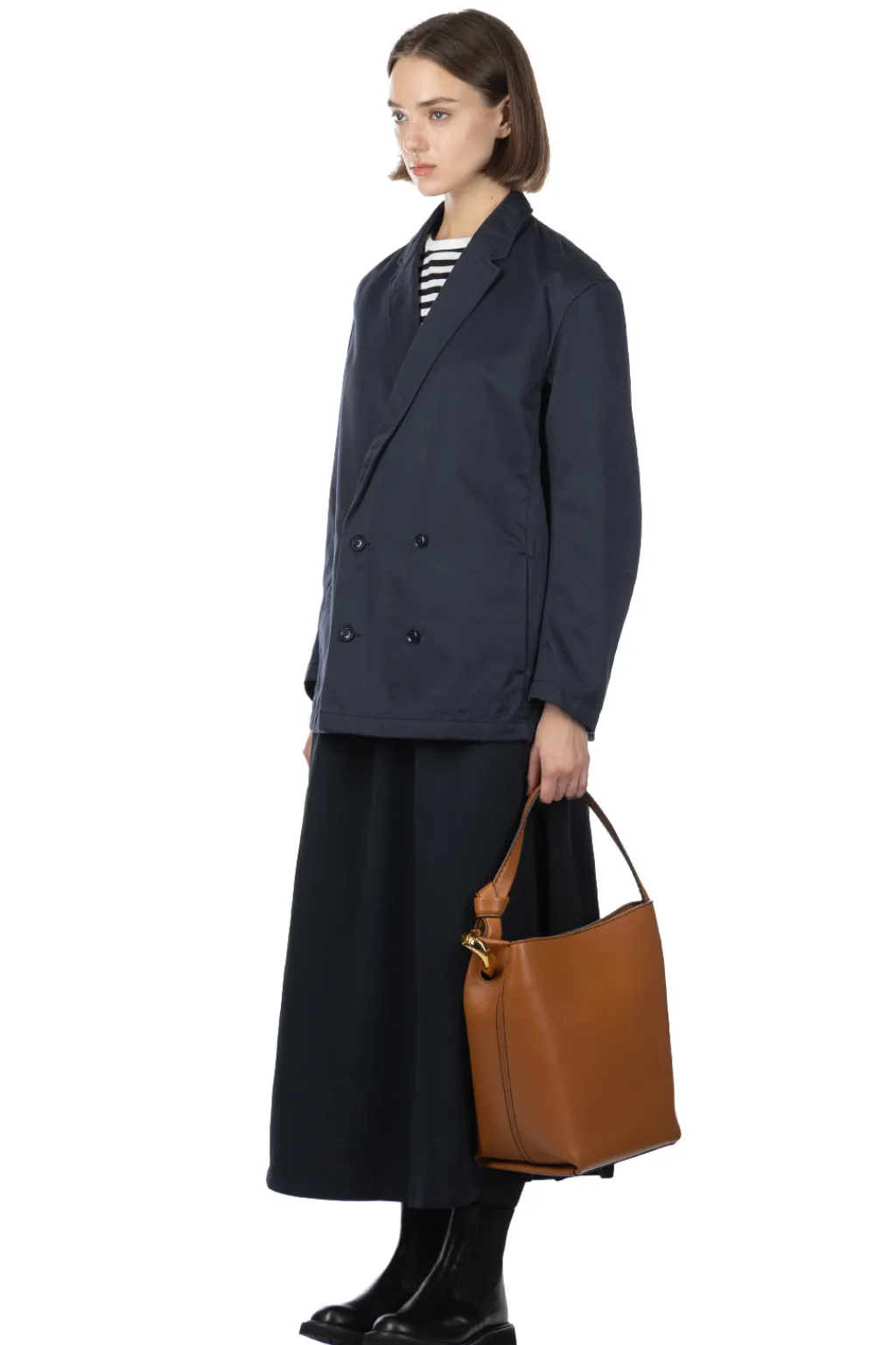 Outlet Nanamica Women's Chino Jacket - Navy