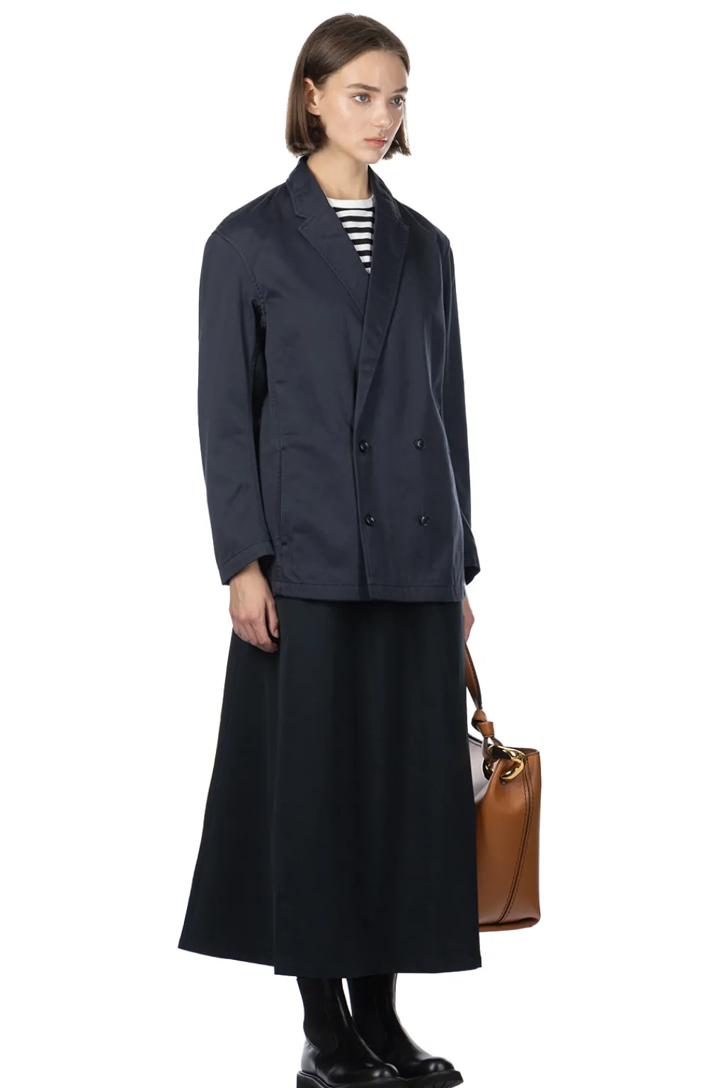 Outlet Nanamica Women's Chino Jacket - Navy