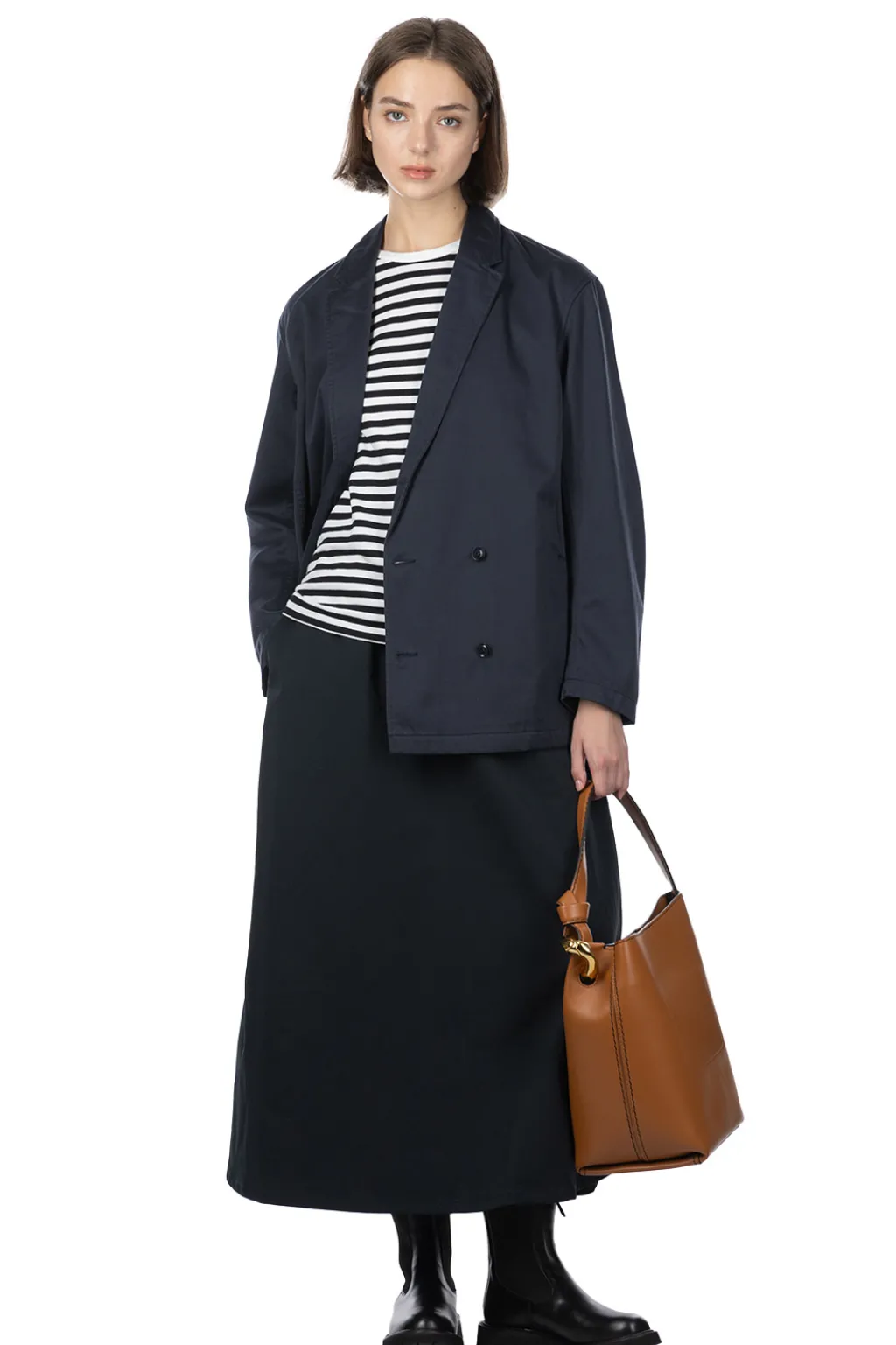 Outlet Nanamica Women's Chino Jacket - Navy