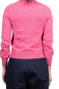 Online Comme Des Garcons Play Women's Double Heart Cardigan - Pink