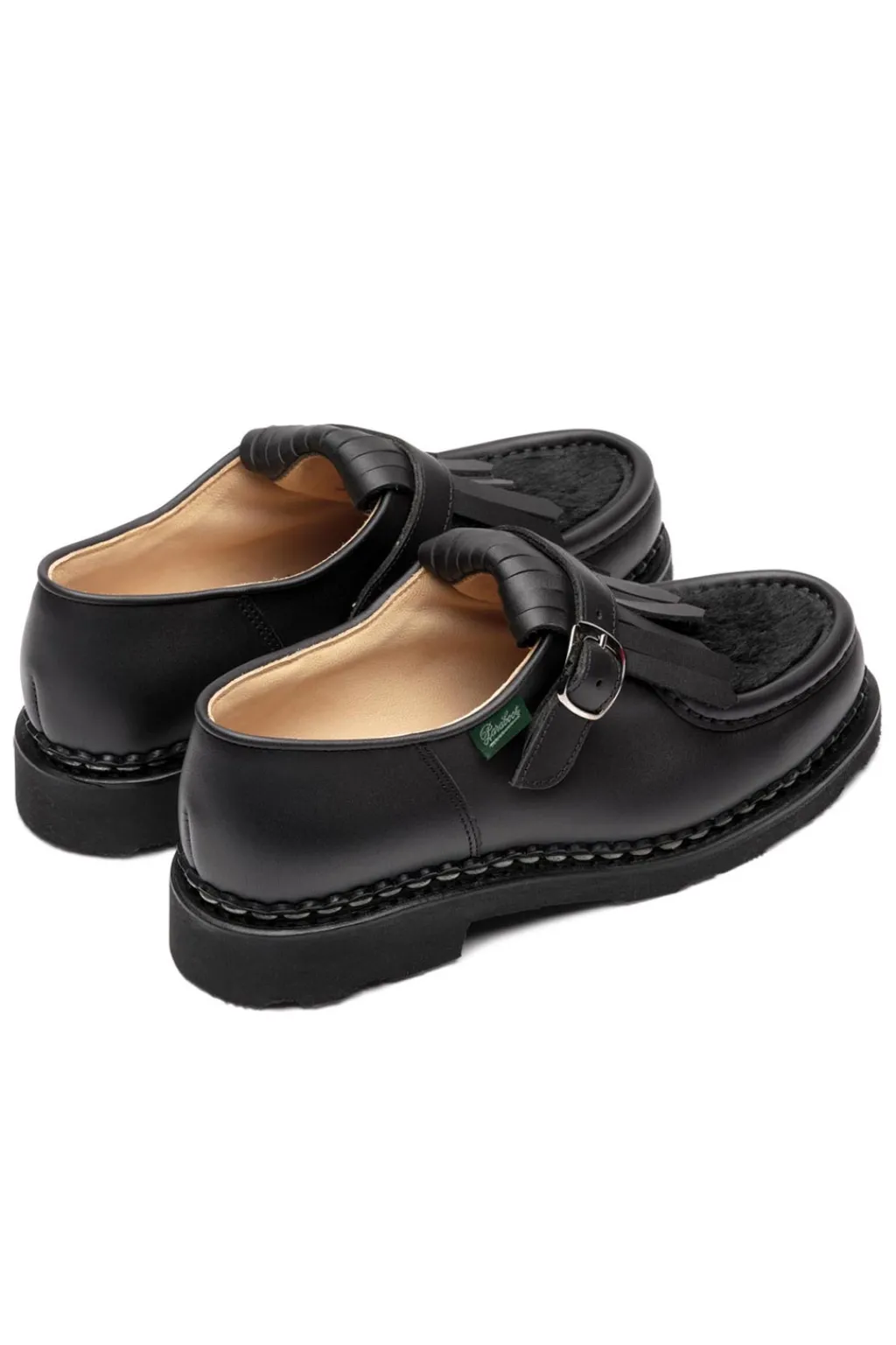 Clearance Paraboot Women's Nyons - Lisse / Poils Noir