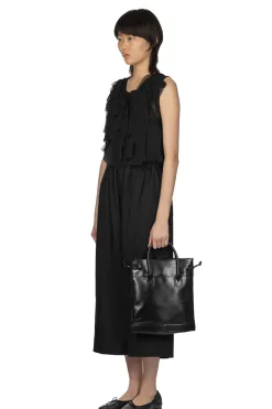 Clearance Comme Des Garcons Comme Des Garcons Wool Drop Cloth Pants - Black