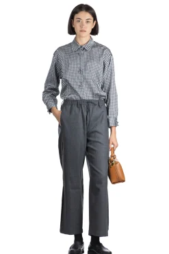 Online MUL PLA Wool Flannel Easy Pants - Grey