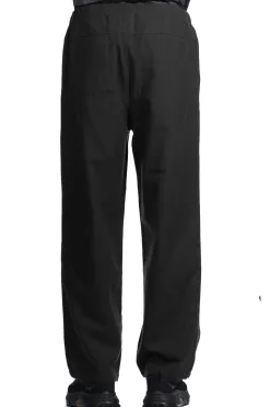 Clearance Still by Hand Wool mix easy pants - Charcoal
