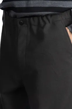 Clearance Still by Hand Wool mix easy pants - Charcoal