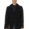 Outlet Comme Des Garcons Homme Deux Wool Nylon Blazer