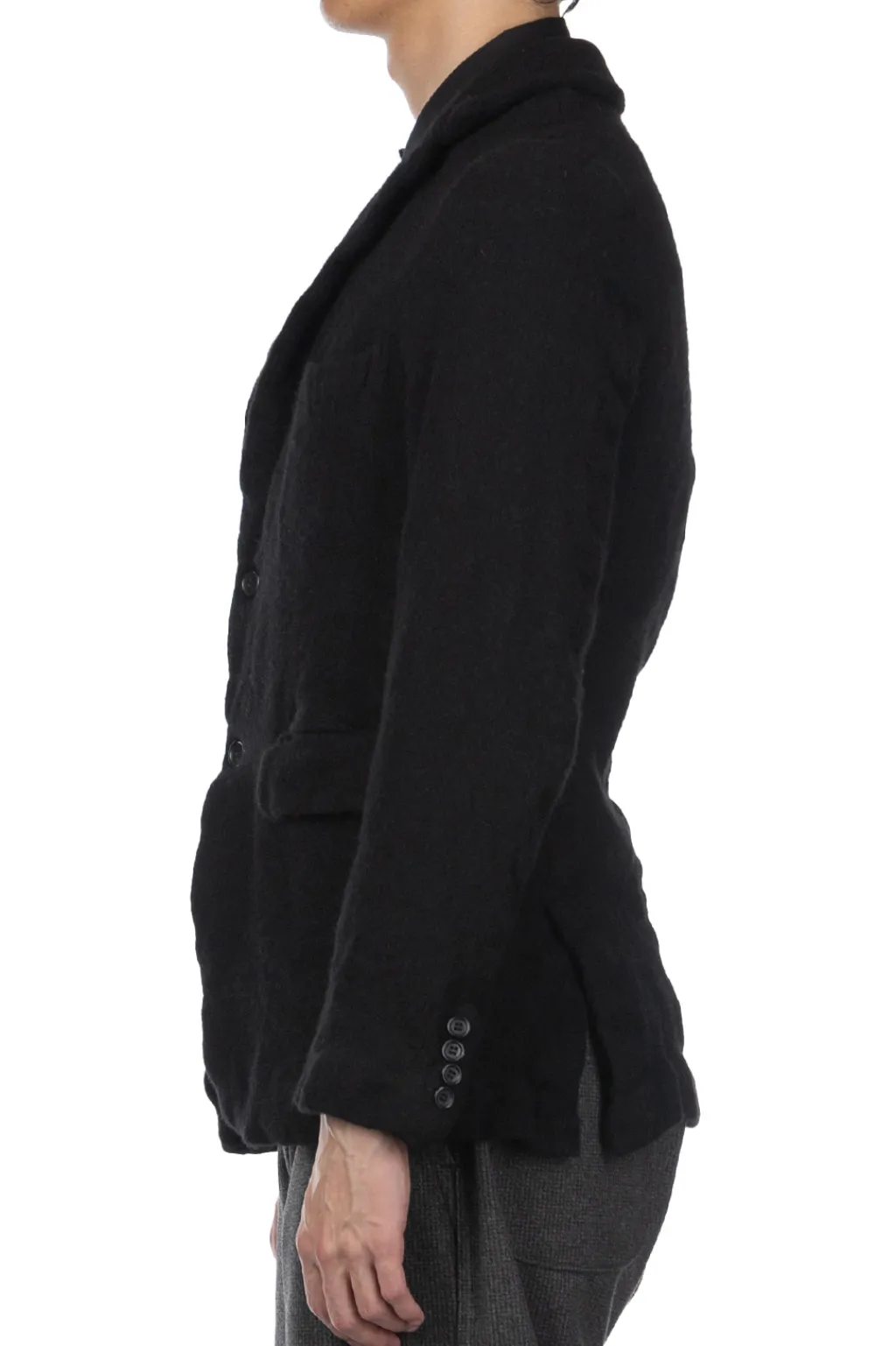 Outlet Comme Des Garcons Homme Deux Wool Nylon Blazer