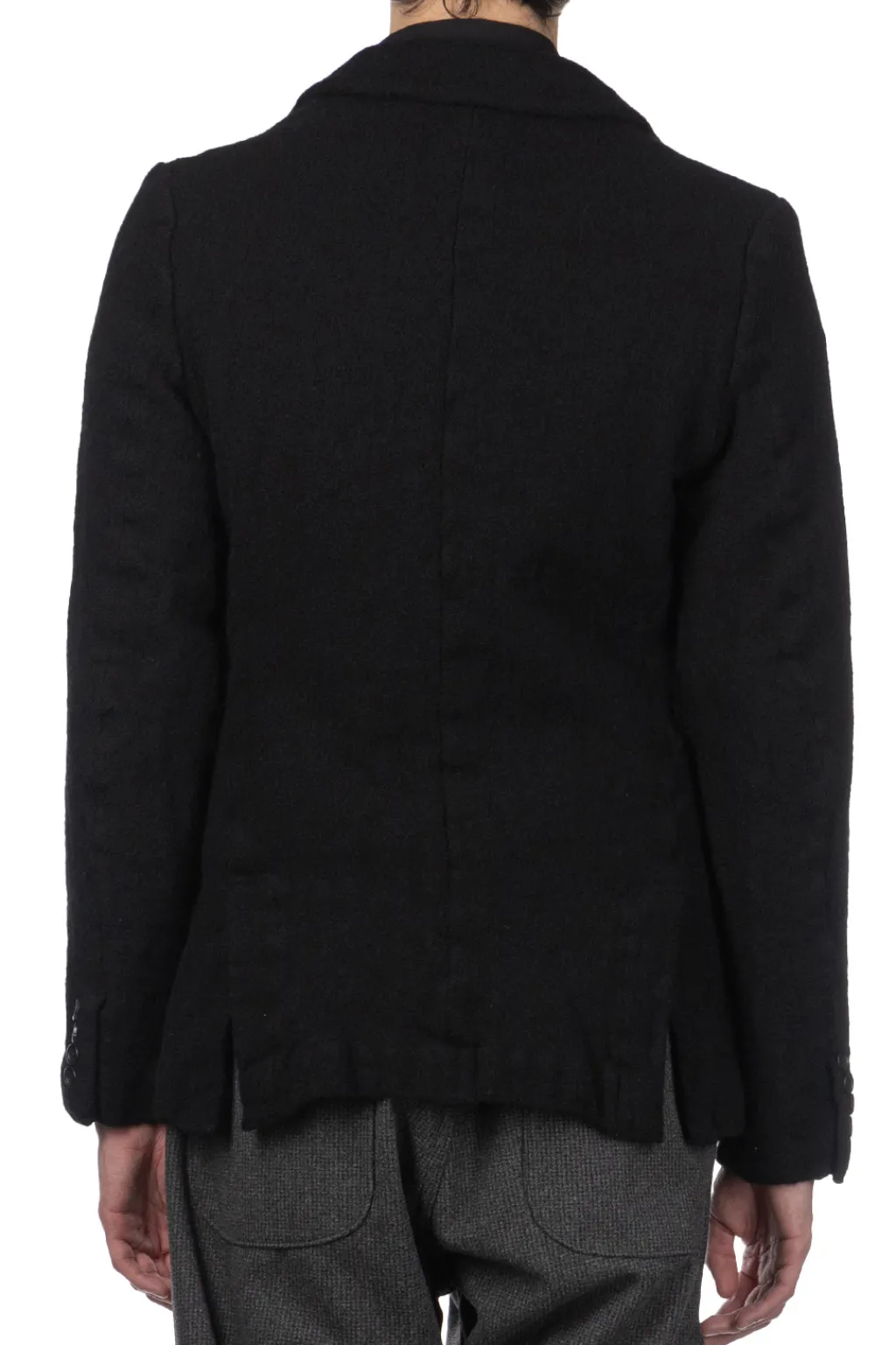 Outlet Comme Des Garcons Homme Deux Wool Nylon Blazer