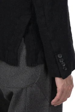 Outlet Comme Des Garcons Homme Deux Wool Nylon Blazer