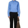 Fashion Comme Des Garcons Homme Deux Wool Nylon Cropped Pants - Dyed Black