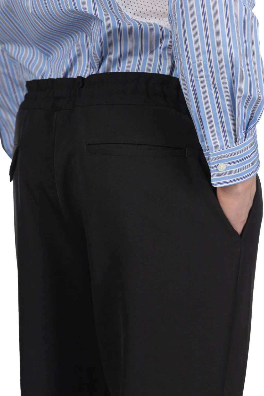 Fashion Comme Des Garcons Homme Deux Wool Pants