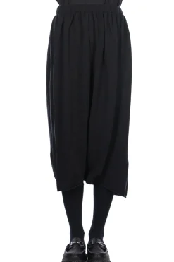 Fashion Evam Eva Wool Sarrouel Pants - Sumi