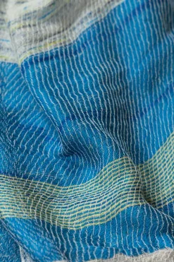 Online Tamaki Niime Wool Scarf - Large