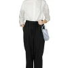 Discount Comme Des Garcons TAO Wool Serge Overdyed Garment Milled Pants