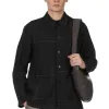 Sale Kaptain Sunshine Work Shirt Jacket - Black Pane