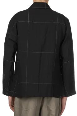 Sale Kaptain Sunshine Work Shirt Jacket - Black Pane